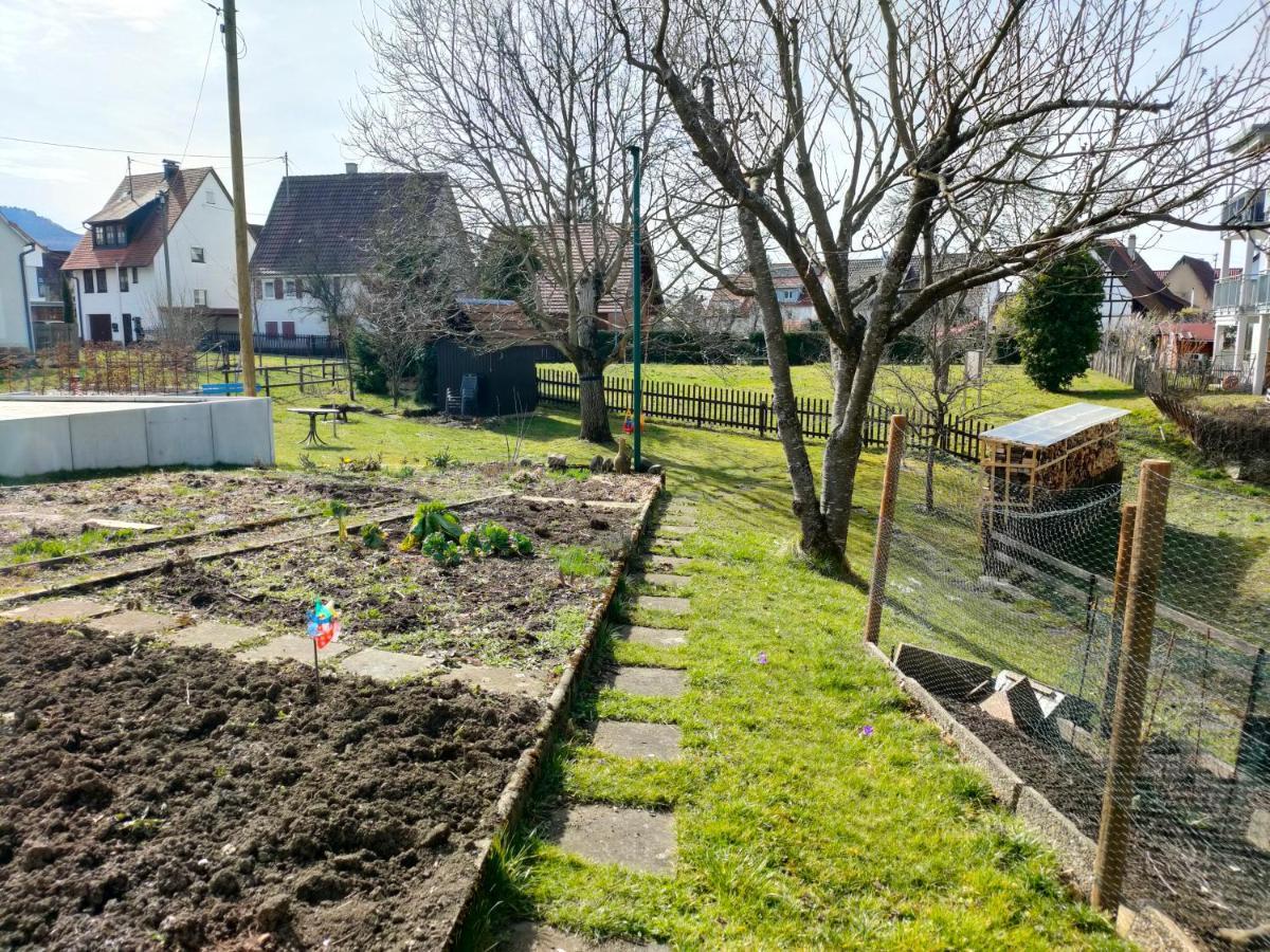 Zentrale & Ruhige Ferienwohnung Mössingen Exteriör bild